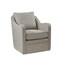 Gracie Mills   Frieda Wide Seat Swivel Arm Chair with Back Pillow - GRACE-8255